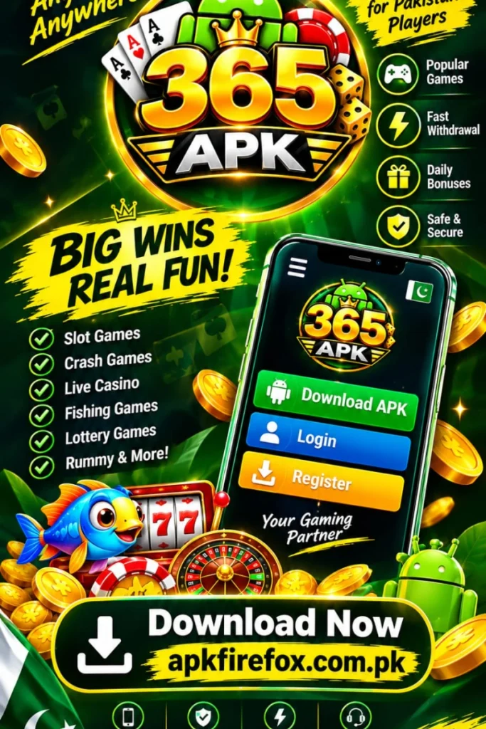 365 APK Game login 2026