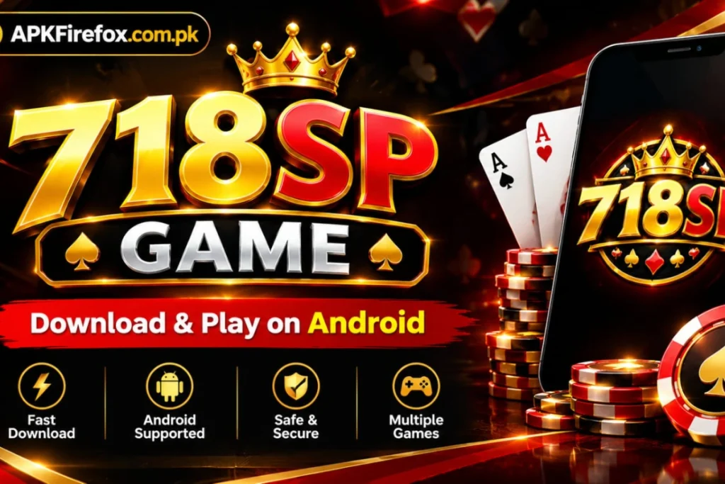 718sp Game – Online Gaming Platform for Android Users in Pakistan