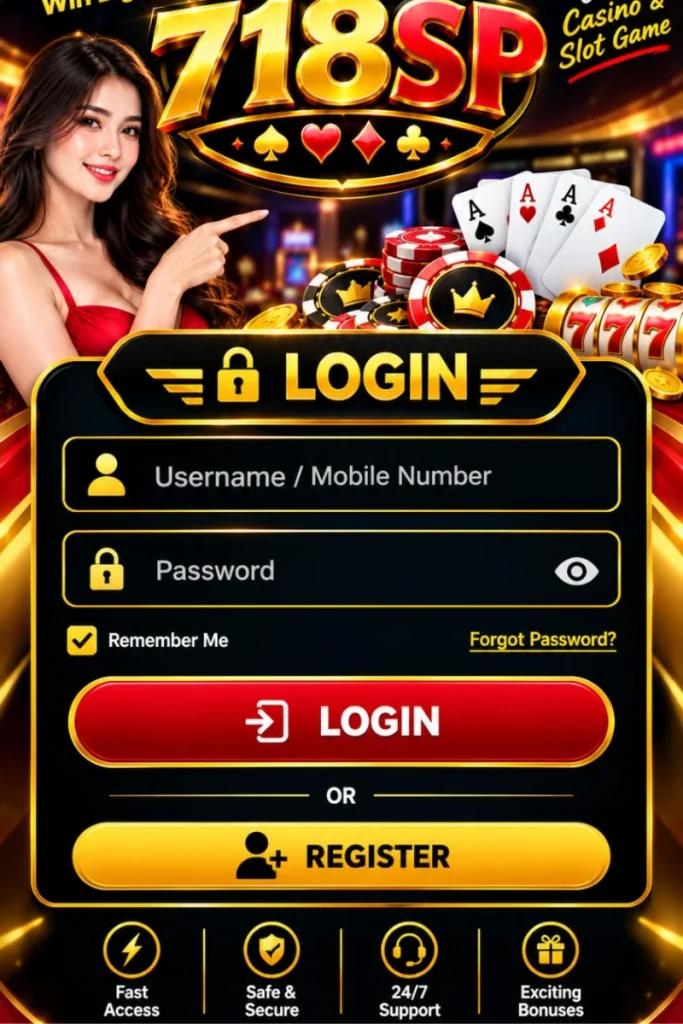 718sp game login 2026