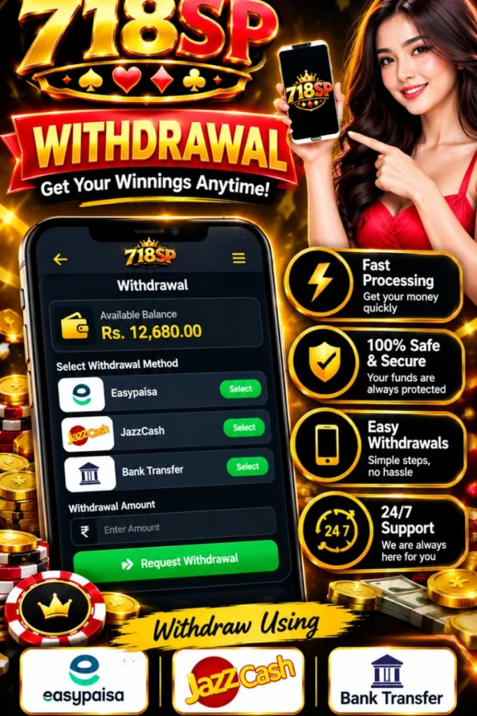 718sp game withdrawal money 2026