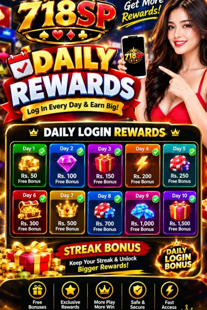 718sp game play and get more bonuses 2026