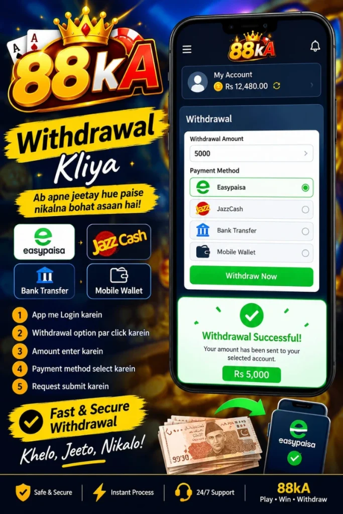 88KA game withdrawal 2026