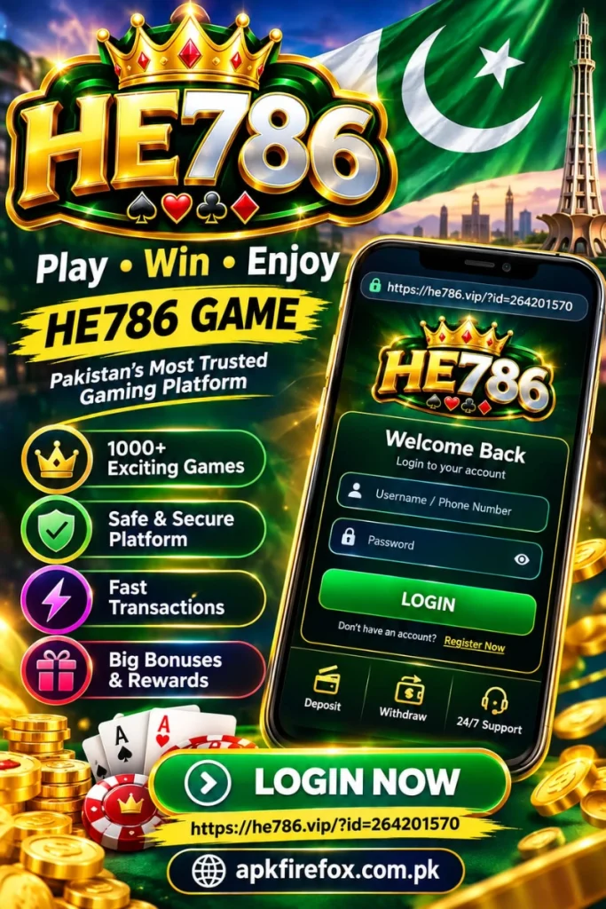 HE786 game login 2026