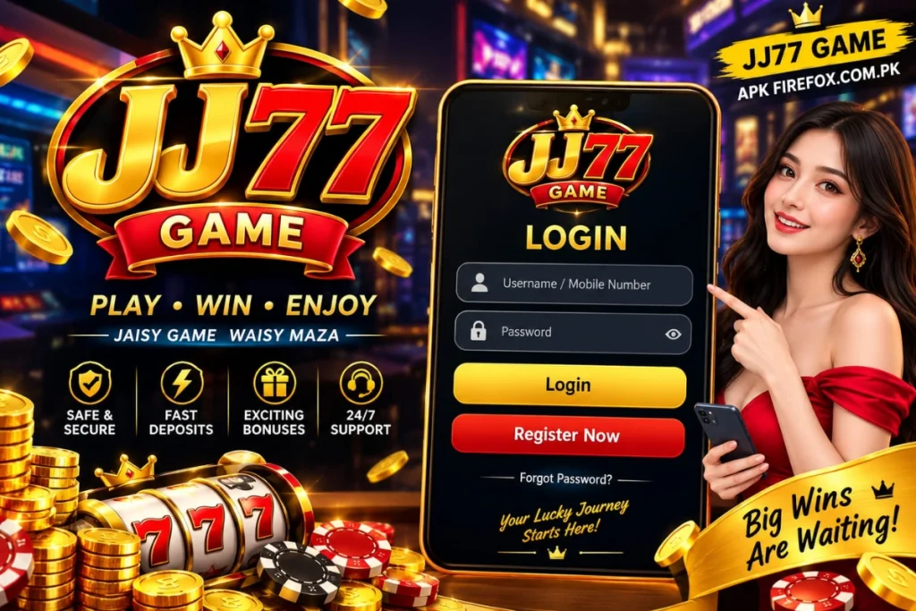 JJ77 game login 2026