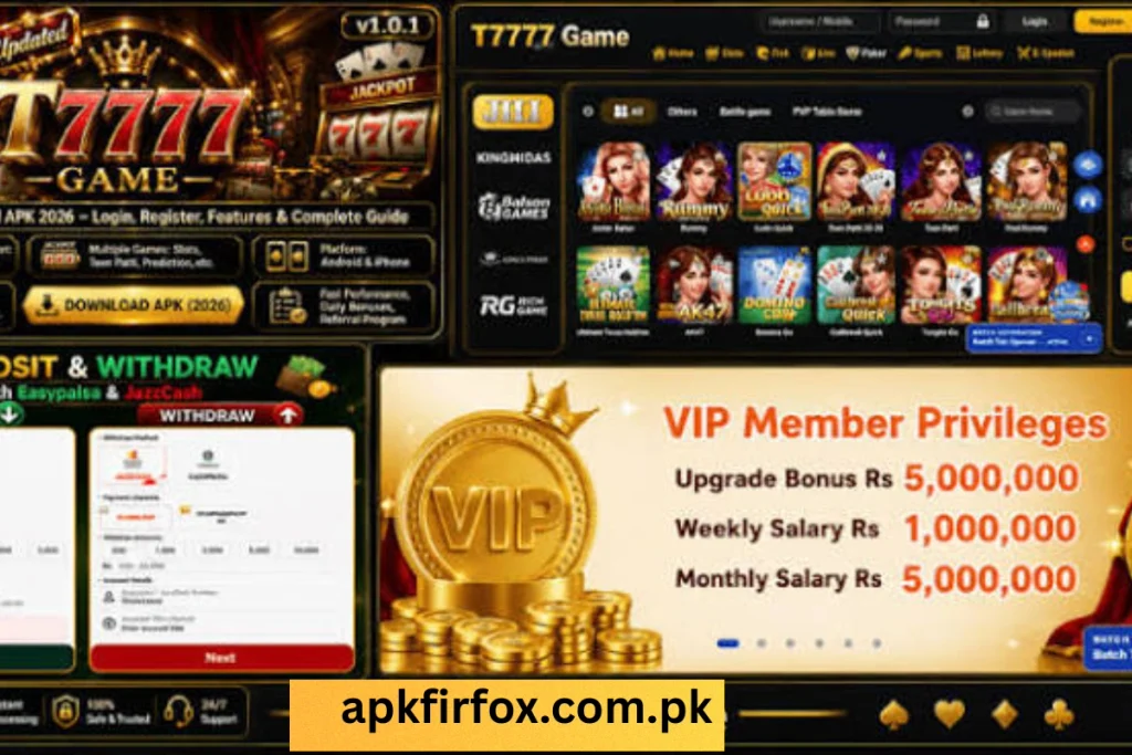 MF777 Game – Online Gaming Platform for Android Users in Pakistan
